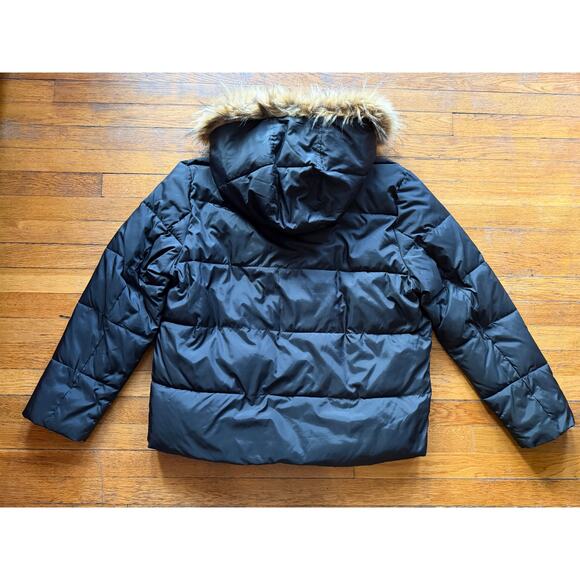 COLE HAAN Signature Puffer Jacket w/Faux Fur Trim Mens sz XL - Picture 8 of 12